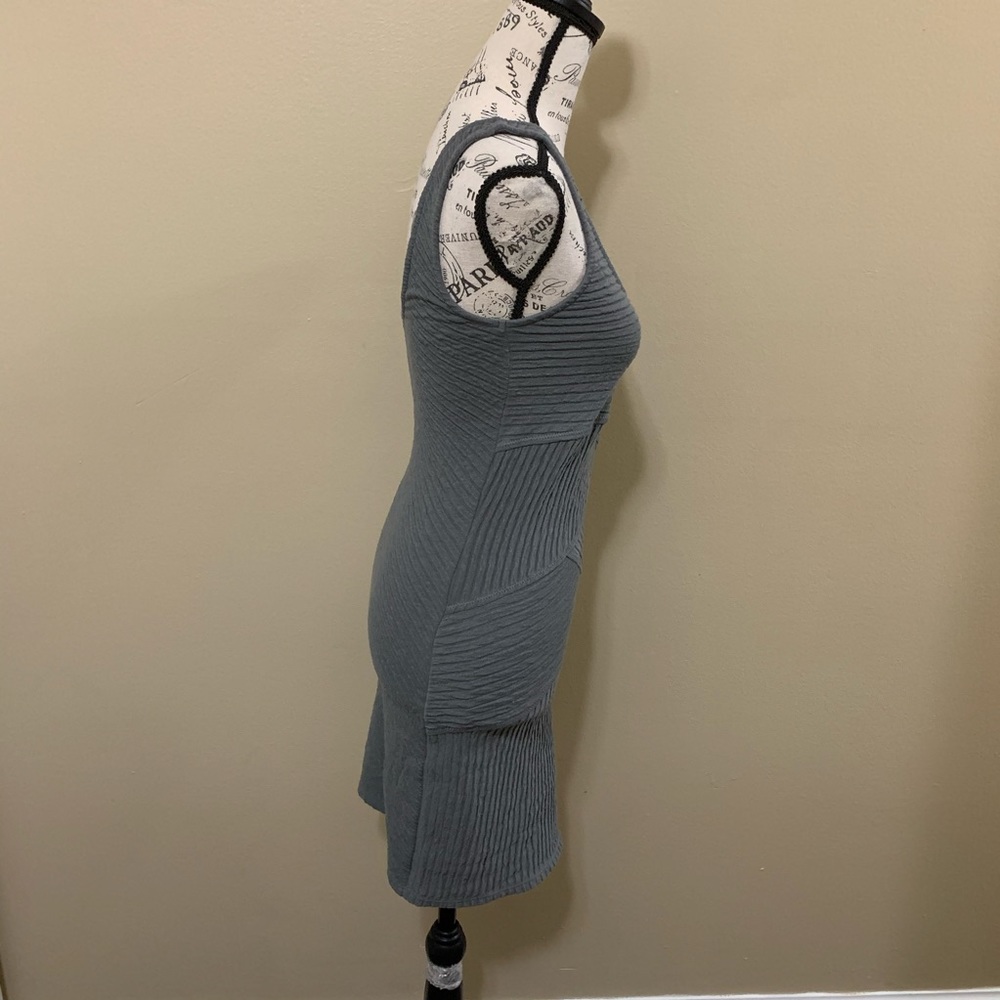 Free People Gray Bandage Bodycon Dress Size Medium - Picture 5 of 8